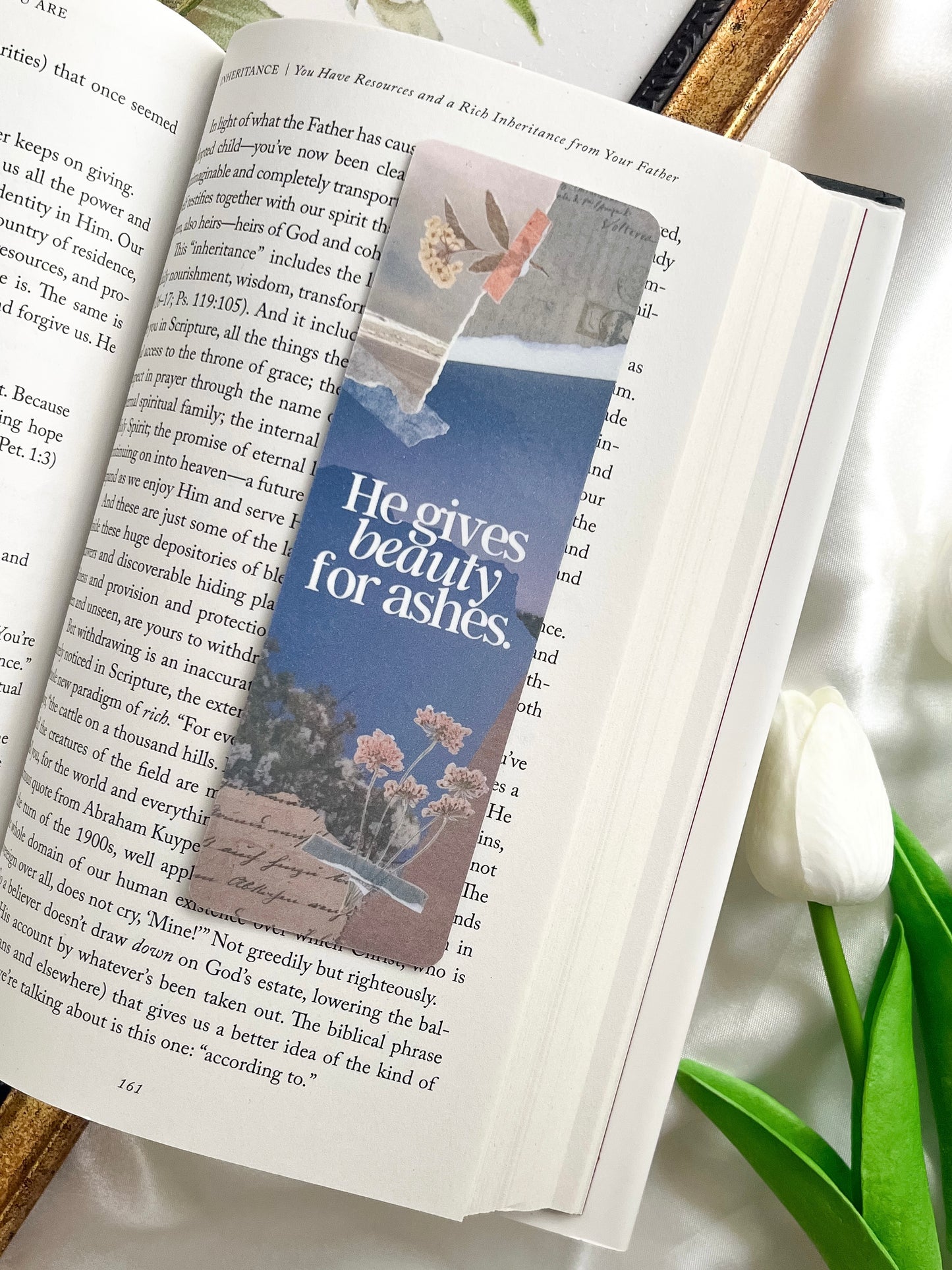Beauty For Ashes Bookmark