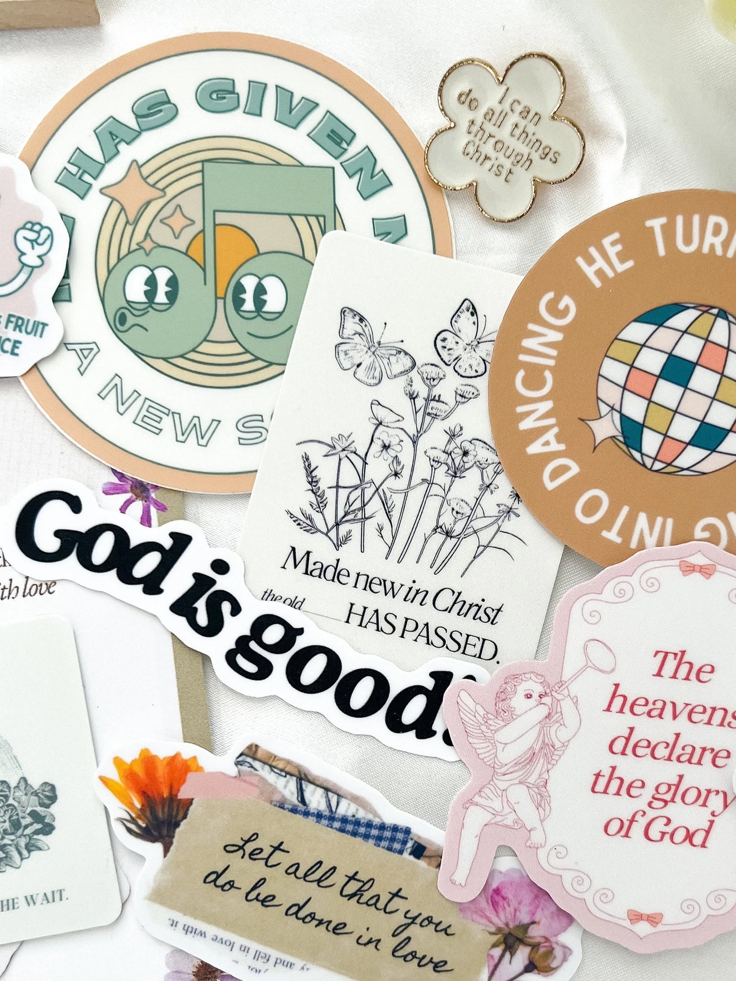 Made New In Christ Sticker