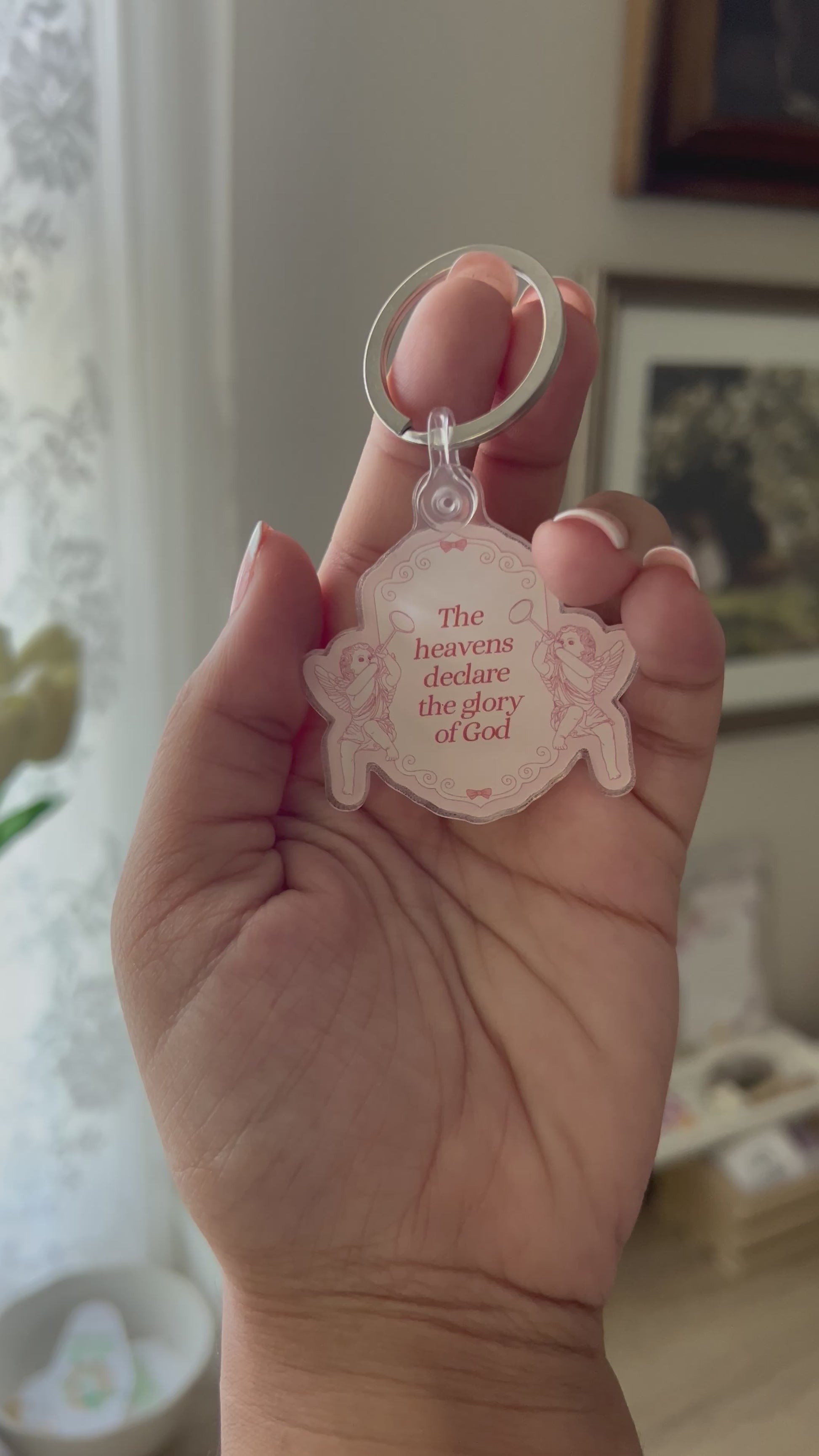 meliandolive glory of God keychain