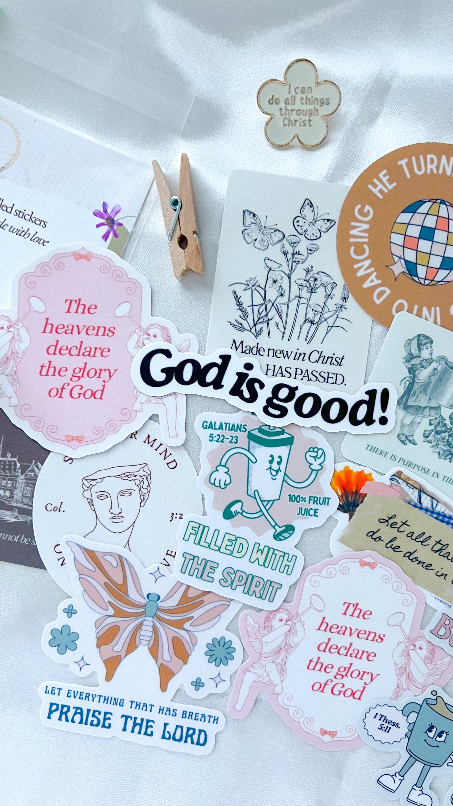 Build Your Own Christian Sticker Pack