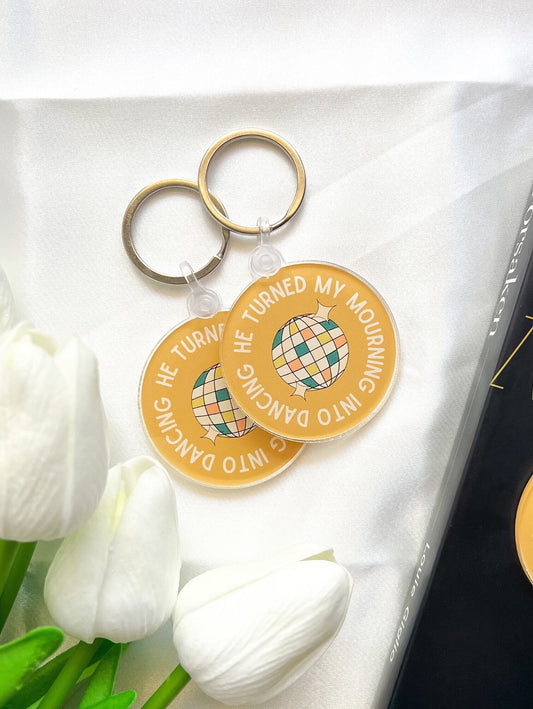 Mourning Into Dancing Keychain