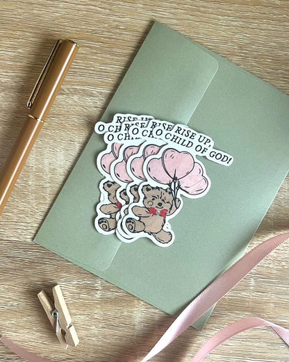 Rise Up O Child of God Sticker
