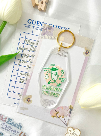 Filled With The Spirit Keychain