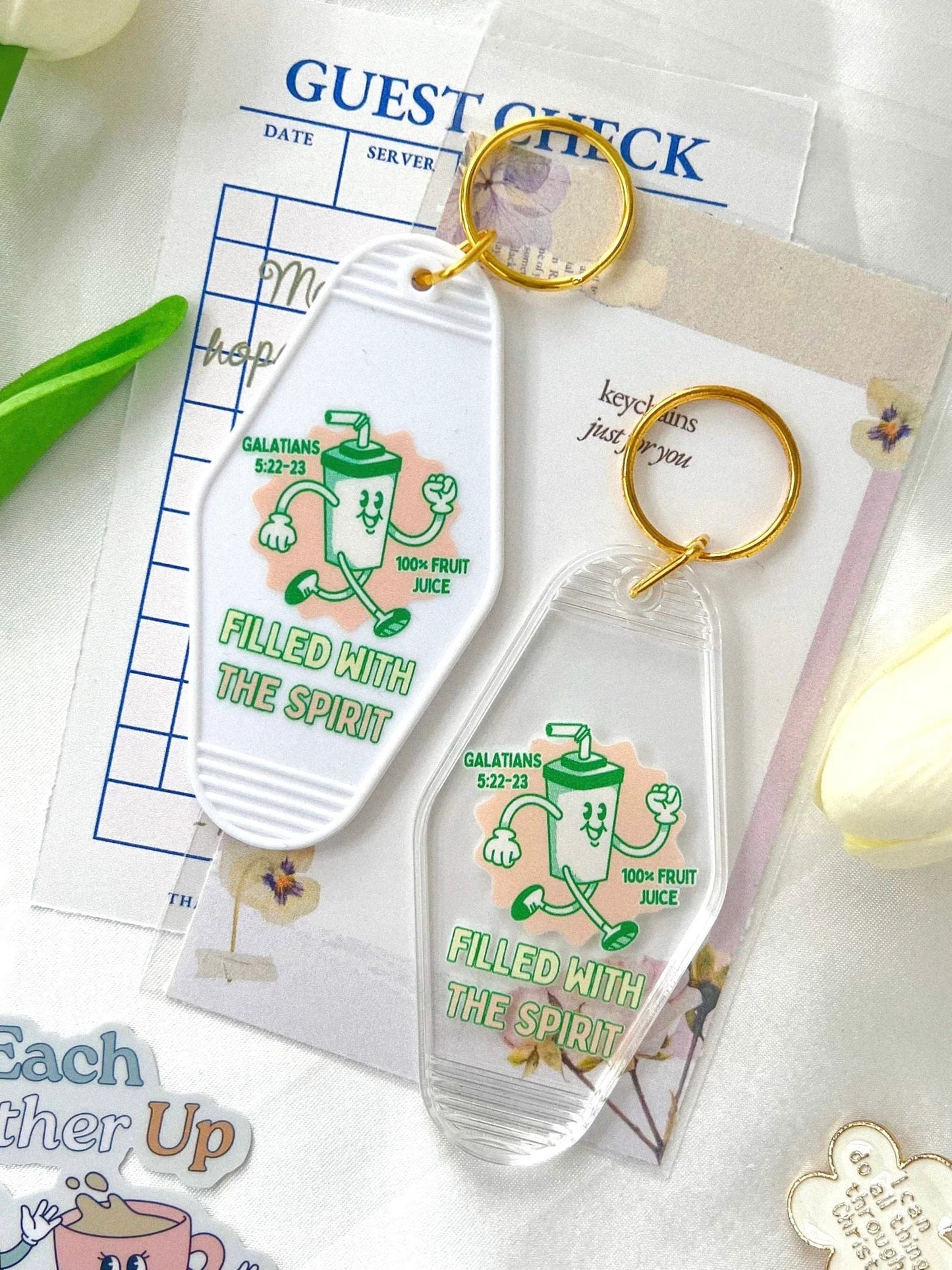 Filled With The Spirit Keychain