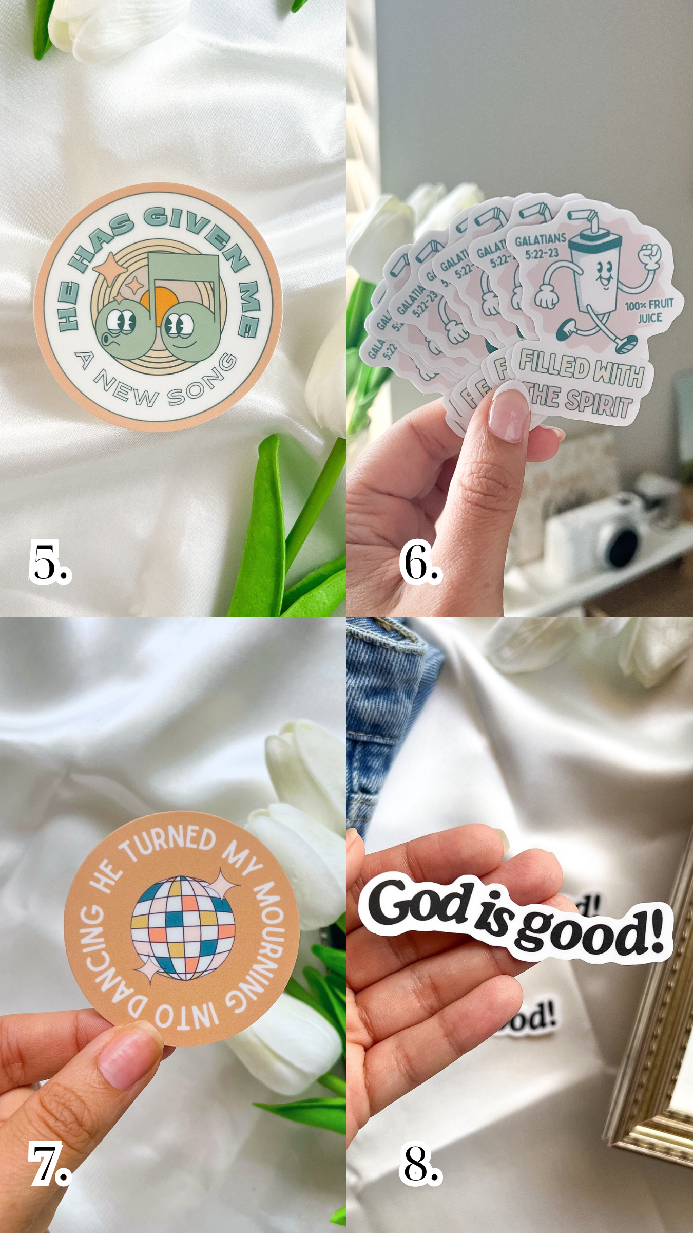 Build Your Own Christian Sticker Pack